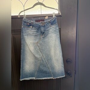 Y2K Mudd Blue Denim Skirt - size 3
